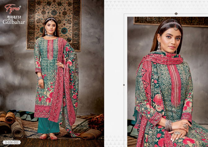 Fyra Gulbahar Exclusive Wear Pashmina Wholesale Dress Material Collection